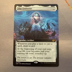 The Endstone MINT Extended Art 353 Edge of Eternities EOE MTG Mythic Unplayed NM - Image 1