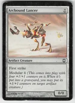 MTG Darksteel #98 Arcbound Lancer Heavily played tcg - Image 1