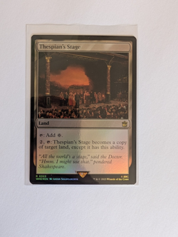 MtG Thespian's Stage Doctor Who Magic Gathering NM/M - Image 2
