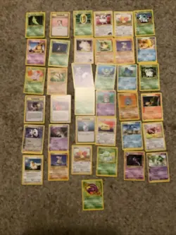 Lot Of 20 Vintage WOTC Set Pokemon Cards. Lp - Image 1