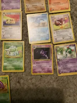Lot Of 20 Vintage WOTC Set Pokemon Cards. Lp - Image 2