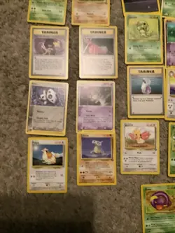 Lot Of 20 Vintage WOTC Set Pokemon Cards. Lp - Image 3