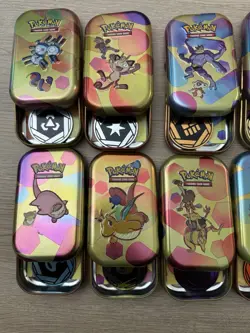 *Empty* Pokemon 151 Mini Tin Set - Includes Art and Coins. No Packs! - Image 3