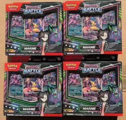 Pokemon TCG Rival Battle Deck Marnie - Marnie’s Morpeko - 4 BOXES - Image 1