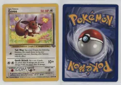 Eevee Pokemon Jungle #51 1999 e9b - Image 3