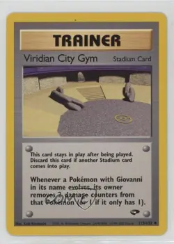 Viridian City Gym Pokemon Challenge #123 2000 e9b - Image 1