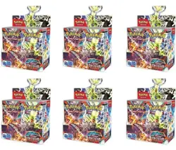 Pokemon TCG Scarlet & Violet Obsidian Flames Booster Case (6 Boxes) Sealed! - Image 1