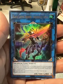 🔥Yugioh MAMA-EN073 Black Luster Soldier Soldier of Chaos ULTRA RARE NM 1ST ED - Image 1