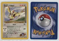 Koga's Pidgey Pokemon Gym Challenge #80 2000 e9b - Image 3
