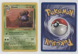 Gloom Pokemon Jungle #37 1999 e9b - Image 3