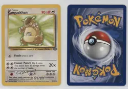 Kangaskhan Pokemon Jungle #21 1999 e9b - Image 3