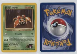 Erika's Paras Pokemon Gym Challenge #71 2000 e9b - Image 3