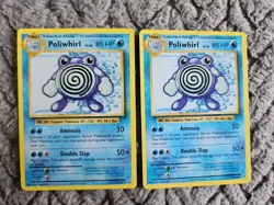 Pokemon POLIWHIRL XY Evolutions 24/108 NM/Mint Never Played LOT of 2 - Image 1
