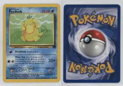 Psyduck Pokemon Team Rocket #65 2000 e9b - Image 3