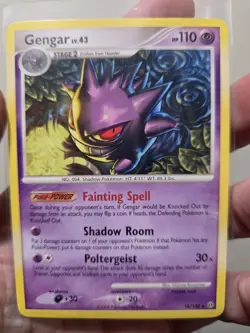 DA102254 Pokemon Gengar 16/99 Arceus English Non-holo Rare - Image 1