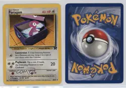 Porygon Pokemon Team Rocket #48 2000 e9b - Image 3