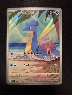 Misty's Lapras - 194/182 - Pokemon Destined Rivals Illustration Rare NM - Image 1