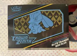 Crown Zenith Pokemon Center Elite Trainer Box Plus (ETB) Sealed - Image 1