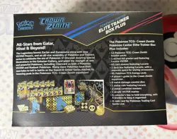 Crown Zenith Pokemon Center Elite Trainer Box Plus (ETB) Sealed - Image 4