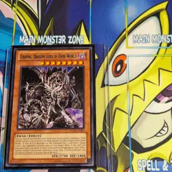 Yugioh Grapha, Dragon Lord of Dark World Blue Lettering DL18-EN006 NM - Image 1