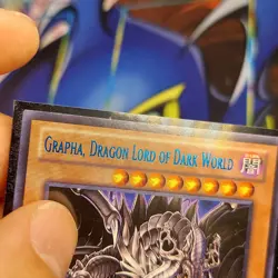 Yugioh Grapha, Dragon Lord of Dark World Blue Lettering DL18-EN006 NM - Image 3