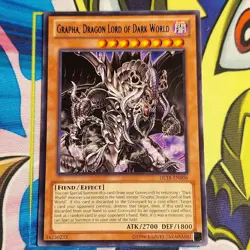 Yugioh Grapha, Dragon Lord of Dark World Blue Lettering DL18-EN006 NM - Image 4