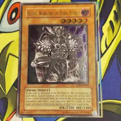 Yugioh Sillva, Warlord of Dark World Ultimate Rare EEN-EN023 LP Unlimited - Image 2