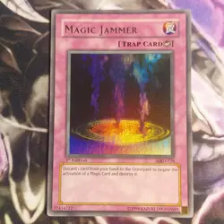 Yugioh Magic Jammer Ultra Rare MRD-128 Near Mint (NM) Faded - Image 3