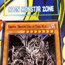 Yugioh Grapha, Dragon Lord of Dark World Red Lettering DL18-EN006 Near Mint (NM) - Image 3