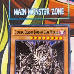 Yugioh Grapha, Dragon Lord of Dark World Green Lettering DL18-EN006 NM - Image 4
