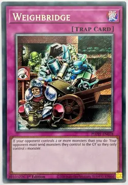 PHHY-EN078 Weighbridge - Secret Rare 1st Edition Near Mint YuGiOh Card - Image 1