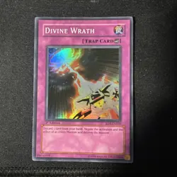Yugioh Divine Wrath Ultimate Rare RDS-EN050 1st Edition NM - Image 1