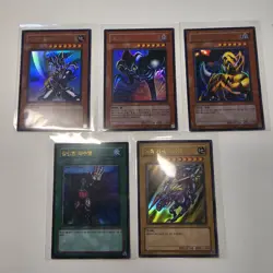 5x Vintage Yugioh Job Lot Korean SRL LOB PSV Buster Blader Toon Summoned Skull - Image 1