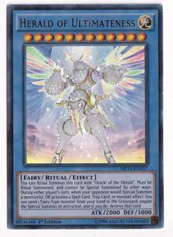 Yugioh Herald Of Ultimateness MP15-EN157 Ultra Rare 1st Ed LP - Image 1