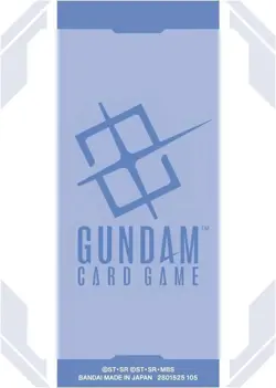 Gundam Card Logo Gundam Card Game Official Japanese 70 Sleeves GA5 New - Image 3