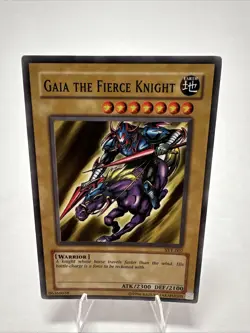 YUGIOH GAIA THE FIERCE KNIGHT SYE-007 1ST COMMON (NM) - Image 1