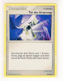 ~FR~ FRENCH Beginning Door Arceus 82/99 Pokemon Card (Z1) - Image 1
