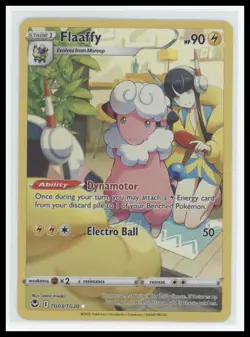 Flaaffy SWSH12: Silver Tempest Trainer Gallery TG03/TG30 Rare Holo Pokemon Card - Image 1