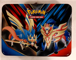 Pokemon Trading Card Game 2020 Spring Collector's Tin Chest Lunch Box - Image 1