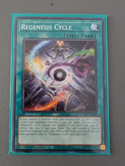 Regenesis Cycle, spell card, DUAD-EN063 - Image 1