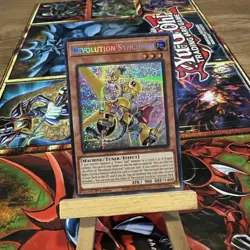 YUGIOH REVOLUTION SYNCHRON MP24-EN090 PRISMATIC SECRET 1ST ED NM + free card - Image 1