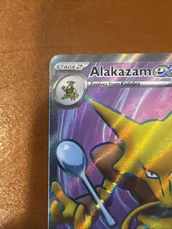 Pokemon TCG English Card Mew 151 Alakazam ex 188/165 Full Art - Image 2