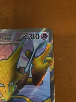 Pokemon TCG English Card Mew 151 Alakazam ex 188/165 Full Art - Image 3