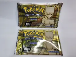 Pokemon The First Movie Trading Card 2 Pack! ***Unopened*** (From 1999) - Image 1