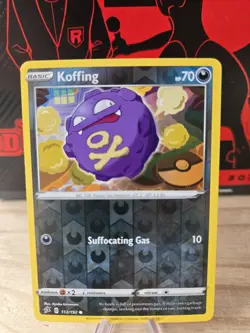 Koffing Reverse Holo 112/192 - Rebel Clash Pokemon Card NM/Mint - Image 1