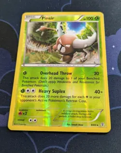 Pinsir 9/83 Pokemon Card Reverse Holo Rare Pokemon TCG Generations NM - Image 3
