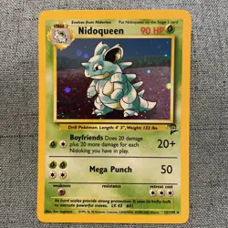 Nidoqueen Holo 12/130 Base Set 1999 Pokemon Card Near Mint - Image 1