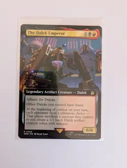 MtG The Dalek Emperor Doctor Who Magic Gathering NM/M - Image 1