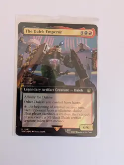 MtG The Dalek Emperor Doctor Who Magic Gathering NM/M - Image 4