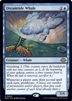 Dreamtide Whale Modern Horizons 3 - Magic MTG NM - Image 1
